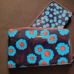 KATE SPADE wristlet duo